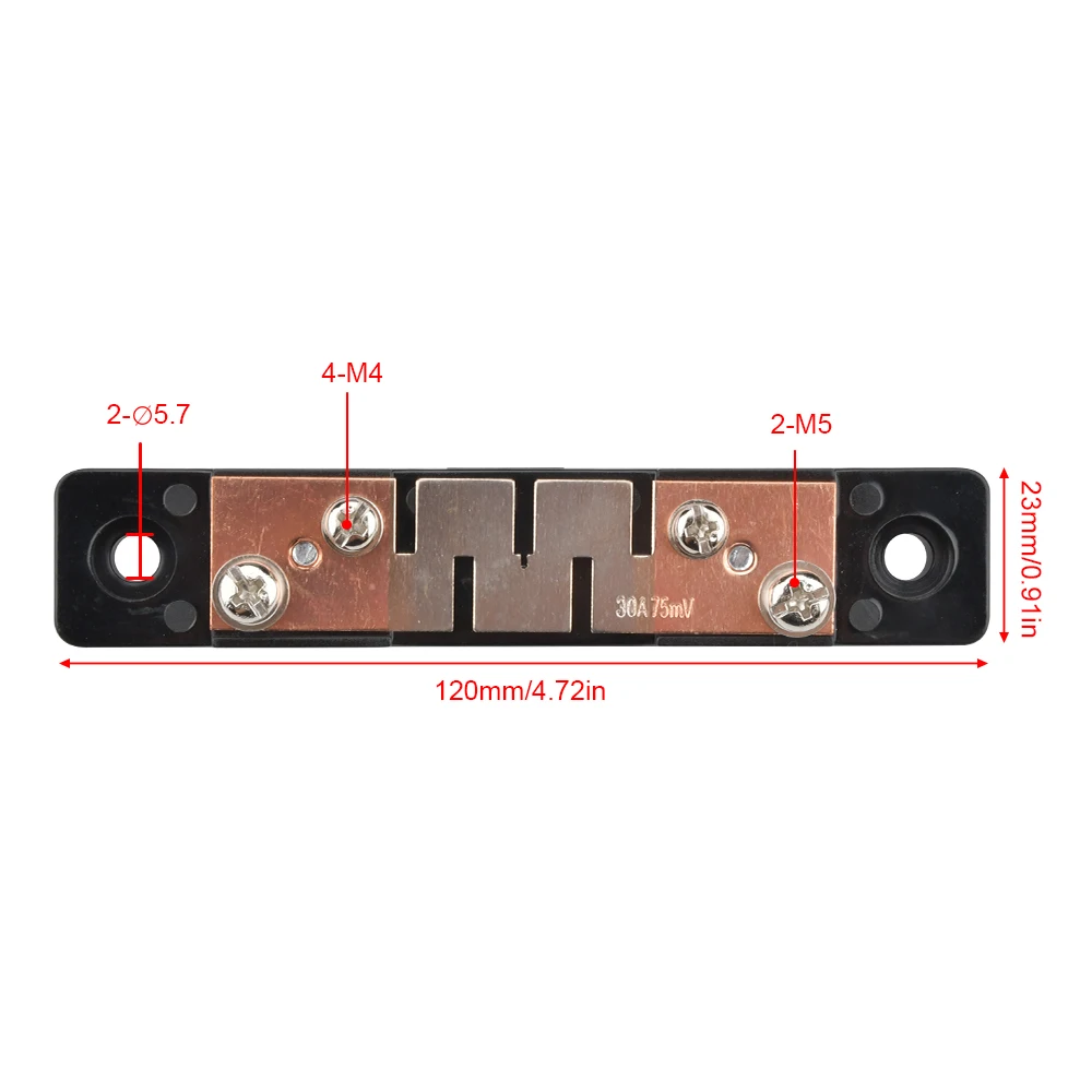 External Shunt JF-1 10-50A 75mV Current Meter Shunt Resistor for Digital Voltmeter Ammeter Wattmeter Meter New Type Of Shunt