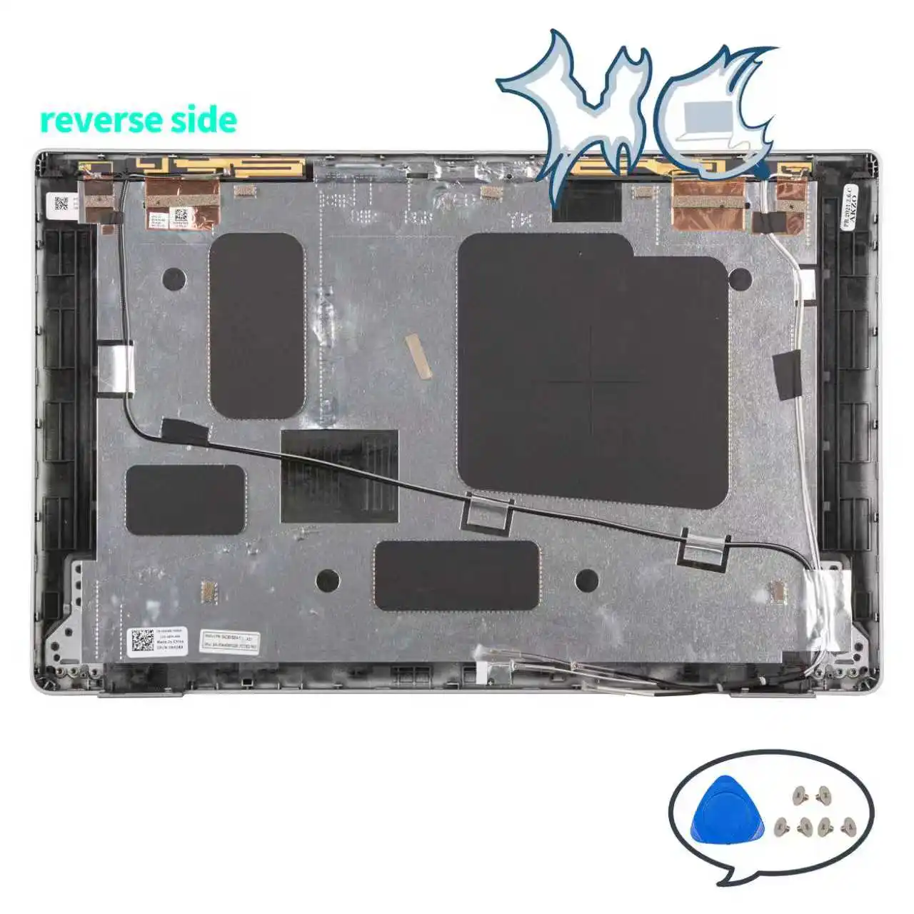 

Новинка для Latitude 5520 E5520 5521 Precision 3560 3561, верхняя крышка ЖК-дисплея 094D8X, петли передней панели, ремонт деталей для ноутбука