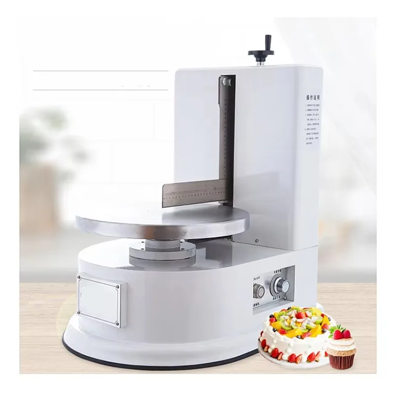 Automatic Round Cake Cream Coating Filling Machine Fancy Cake Decorating Accessories