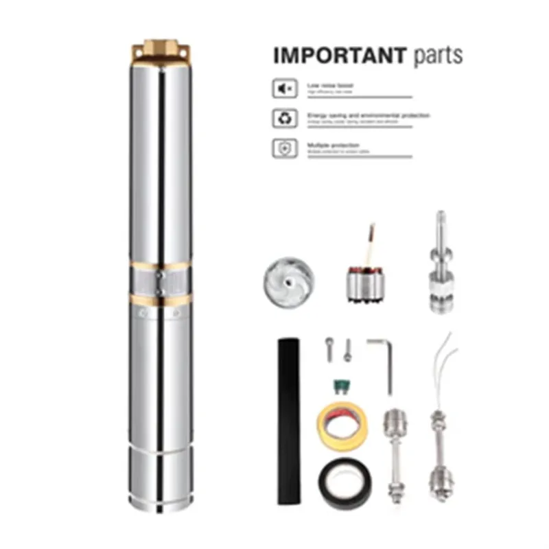 Picture 4: Q3SC3.8-180 Dc Solar Submersible Pump Solar Power Deep Well Water Pump for Irrigation