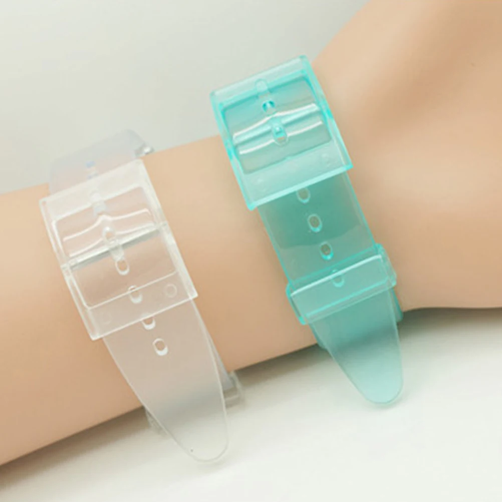 Quartz PVC Kids Watches Student Fashion Casual Wrist Watch Durable Transparent Jelly Watch Student Quartz Watches Child