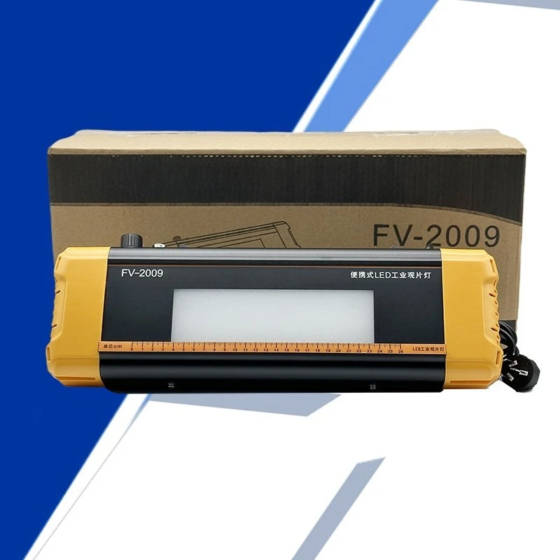 Portable FV-2009 Industrial LED Film Viewer Radiographic Testing X Ray Flaw Detect