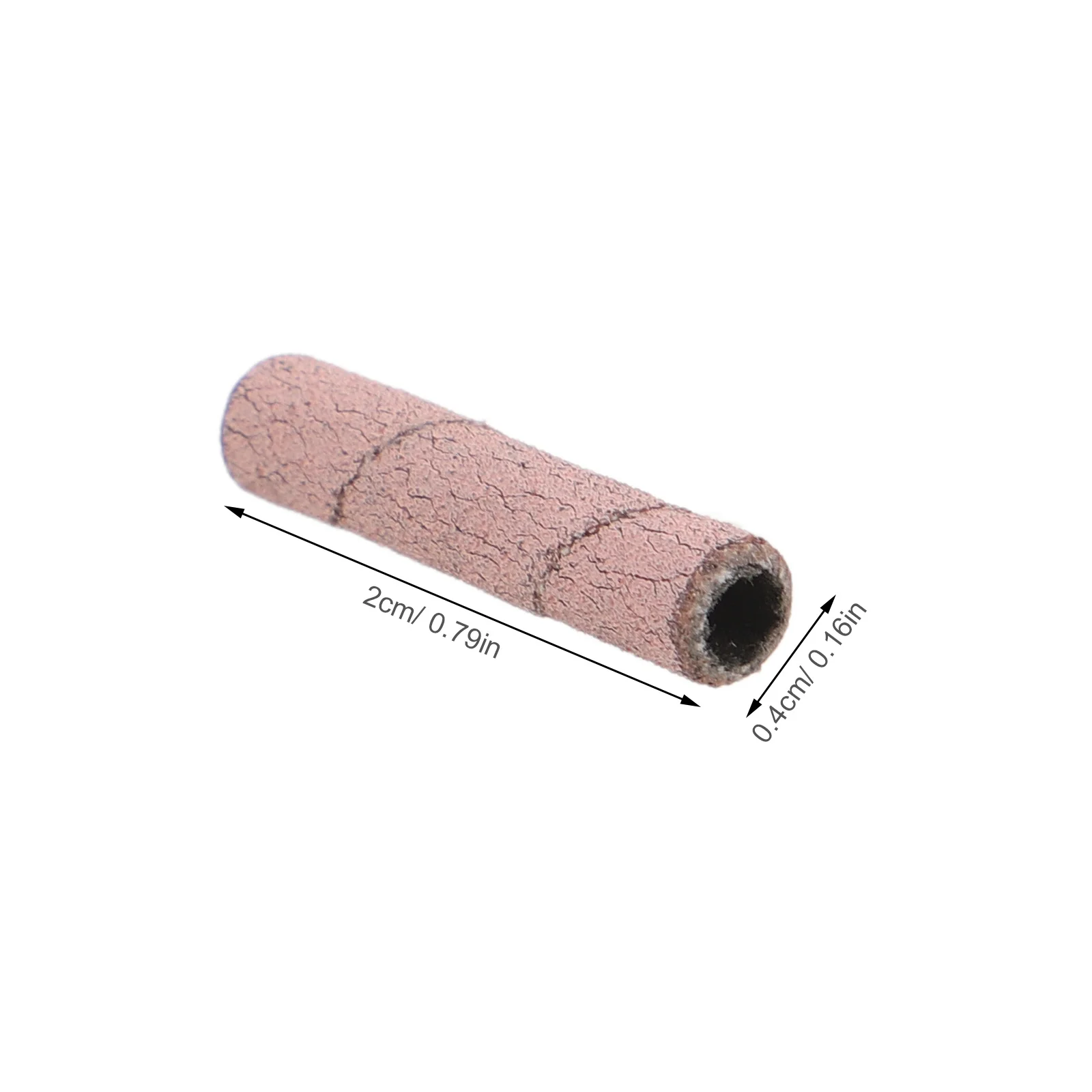 Mini bandes de ponçage pour forets électriques, tête de polissage des ongles à grain fin, accessoires de manucure durables en acier inoxydable