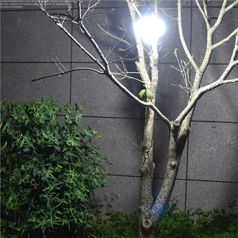 【HOUSEHOLD GOODS】2X Camping Lantern With Hook, Waterproof LED Emergency Light - Solar Charging, Solar Lights 5 Light Modes