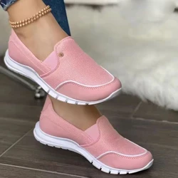 Scarpe basse da donna estive scarpe da ginnastica Casual femminili traspiranti scarpe sportive taglie forti scarpe da Tennis antiscivolo