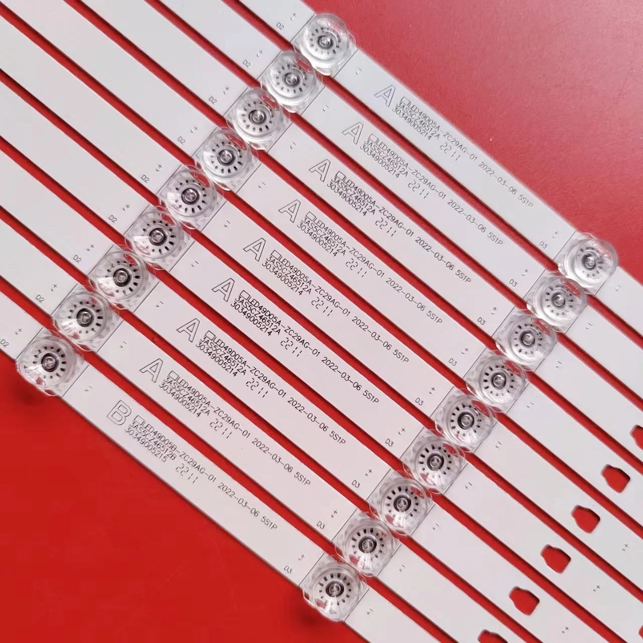 LED Backlight strip for LED49D05A-ZC23AG-03 LS50A51 U50H3 LED49D05B-ZC29AG-01 08 11 V500DJ6-QE1 50C61 LT-49MA875