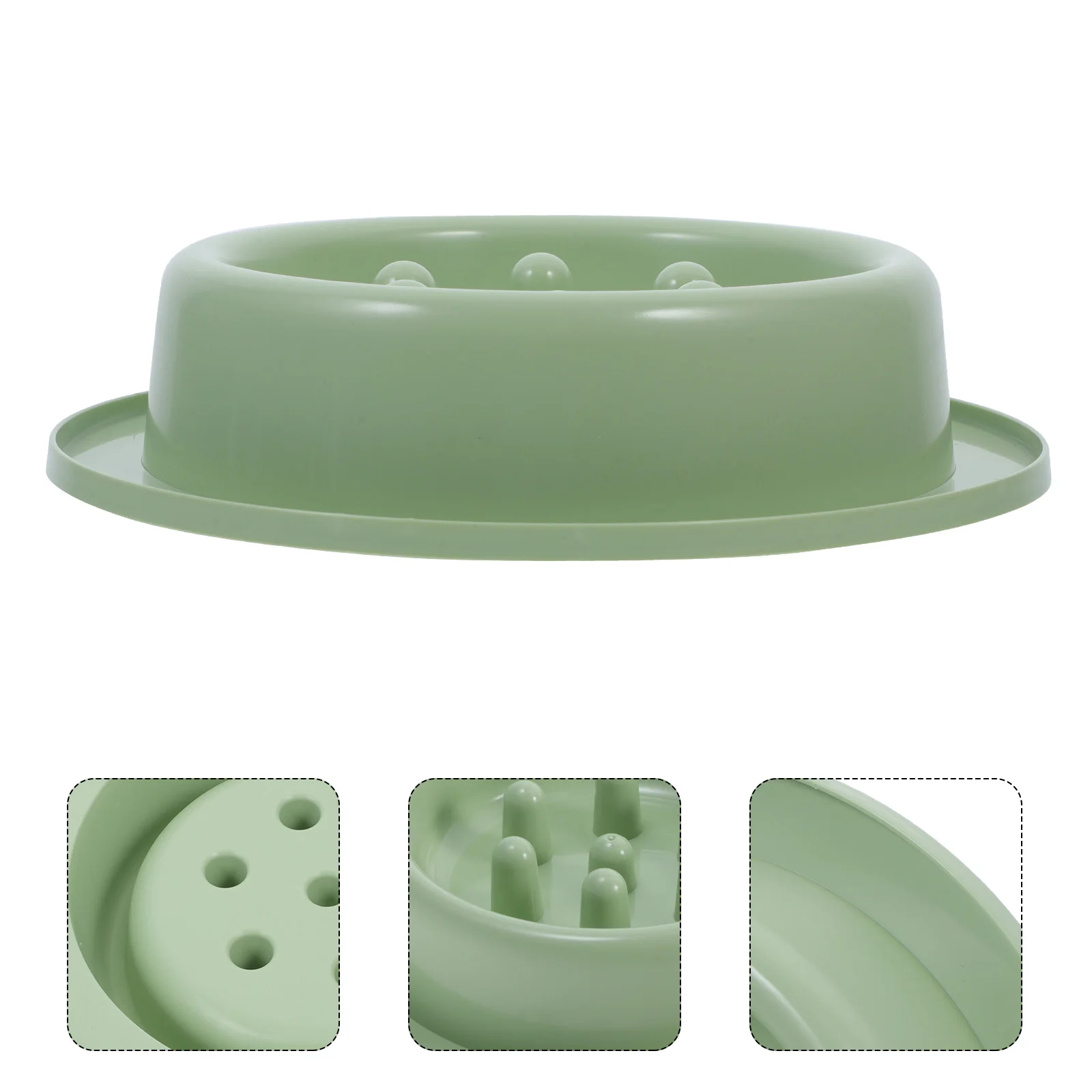 

Prevent Choking and Eating Bowl Dog Food Slow Feed Feeding Pet Feeder Abs Bowls Plastic