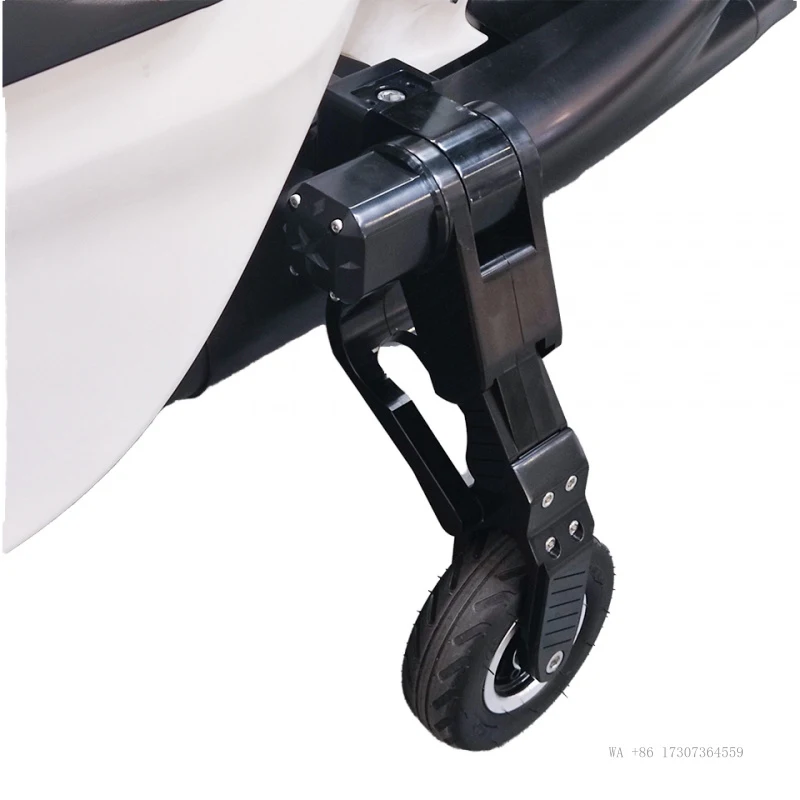 

Chrome Landing Gear Installation for Gold Wing 1800 HD Touring Motorcycle RoadMaster Auxiliary Parking Bracket New Body Systems