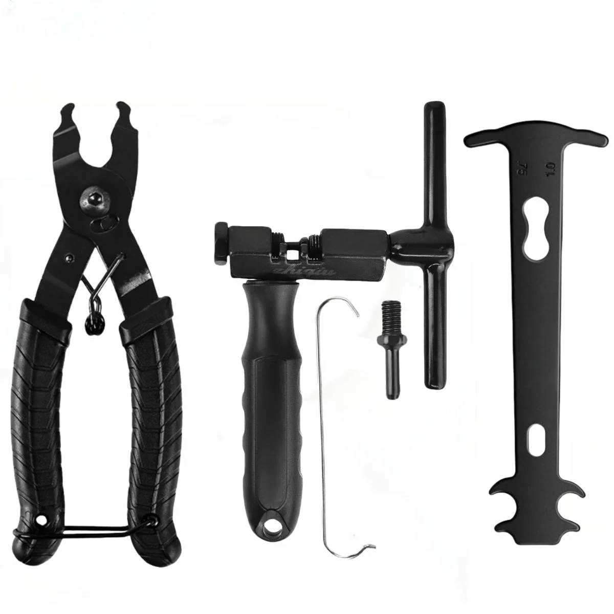 

Bike Chain Repair Tools Set(3 IN 1) , Including Bike Chain Breaker,Bike Link Plier & Chain Checker,for 6/7/8/9/10/11S Chains