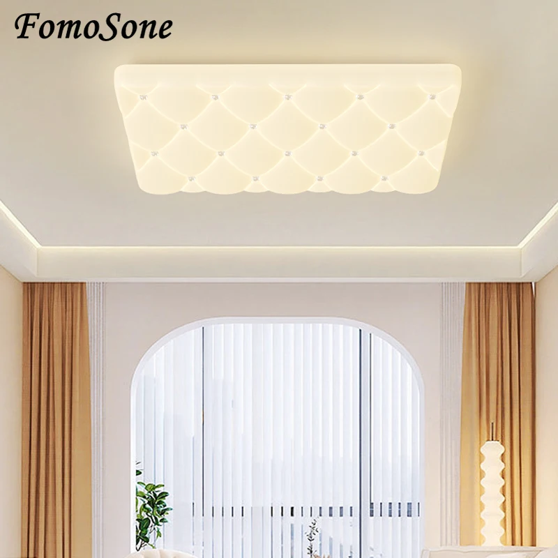 Modern full spectrum smart modern ceiling led Living room bedroom study house lighting design smart home cheese Ceiling lights