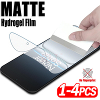 1-4Pcs Full Cover Matte Hydrogel Film for OnePlus Ace 5 Ultra Racing Pro 3V 2V Screen Protector for Oneplus Nord 5 4 3 2 2T