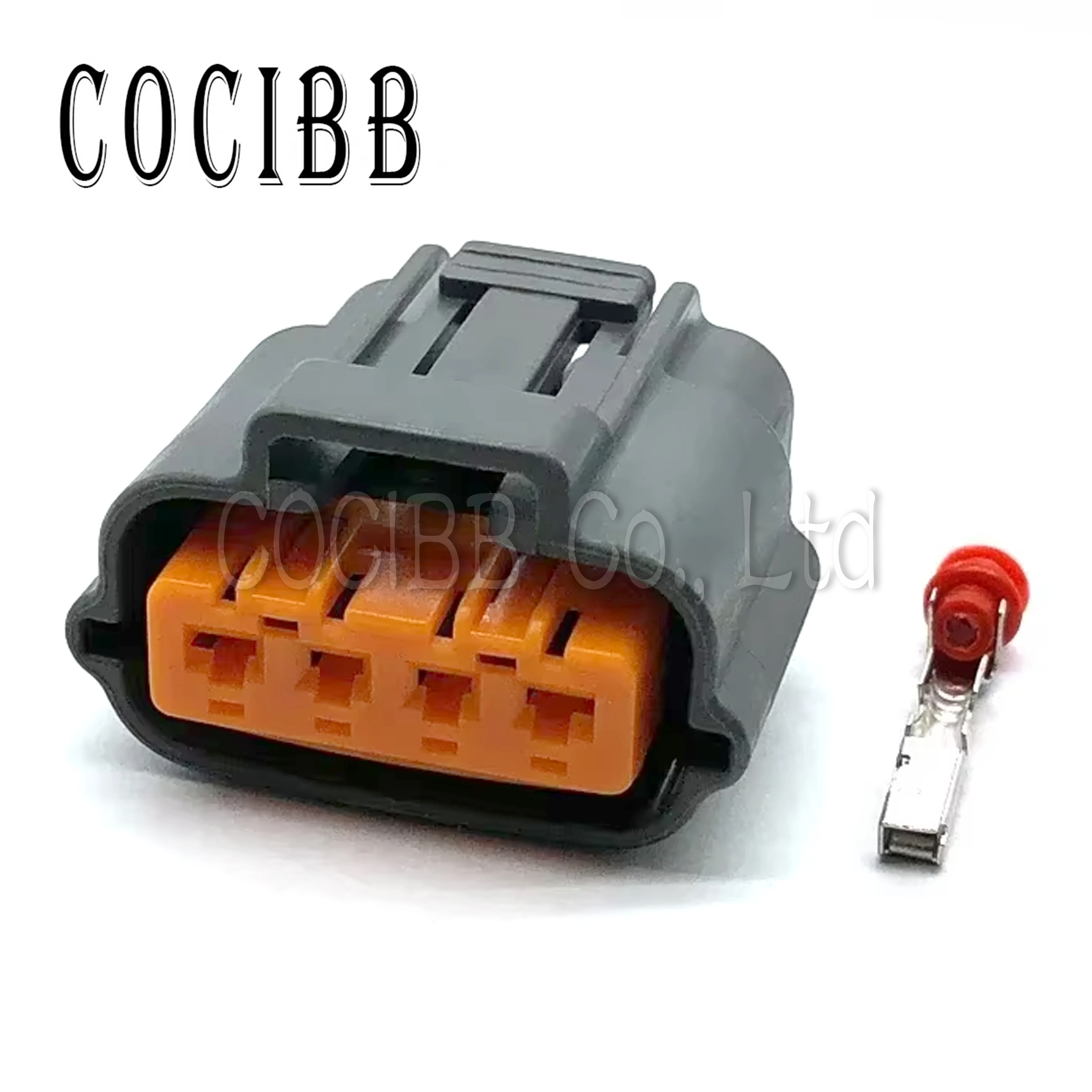 

1 Set 4 Pin Automobile Waterproof Wire Connector Male Female Throttle Position Sensor Plug Socket for Mazda Nissan 6195-0030