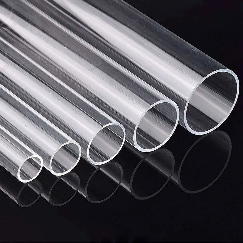 1Pc O.D 16~110mm Transparent Acrylic Tube 20/33/50cm Long Aquarium Fish Tank Water Supply Garden Hydroponics Plexiglass Pipe