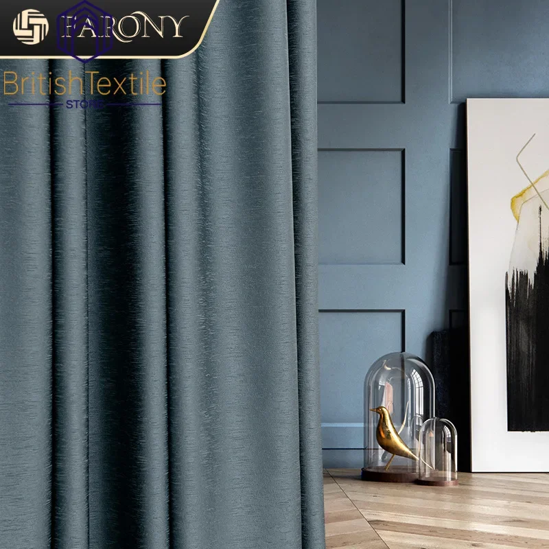 

Thicken Luxury Light Luxury, High-precision Blackout, High-end Luxury Living Room Curtain Fabric