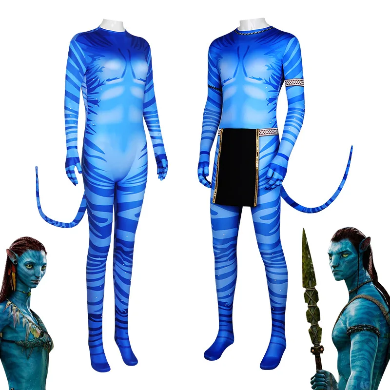 Avatar 2 Cosplay Costume Full Set loween Performance Dr up Stage Costume Neytiri Water Way Movie Women's Traditional Wear