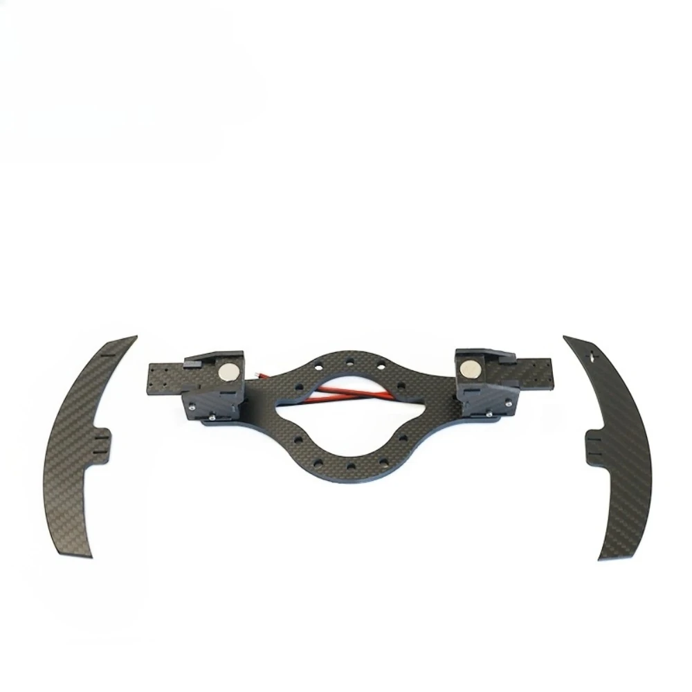 Universal New Car Modification Quick Release Steering Wheel Paddles Carbon Fiber Magnetic Shift Paddles