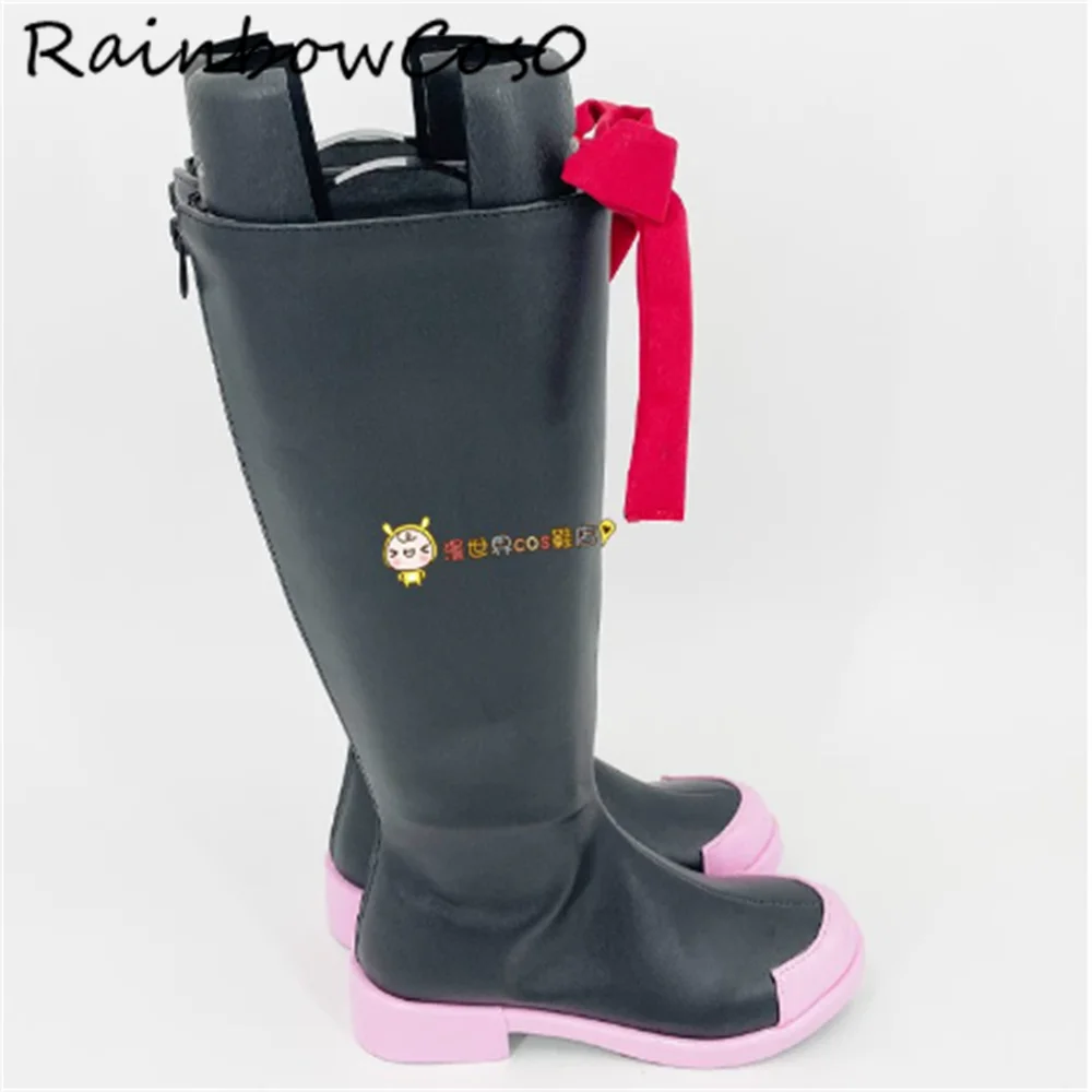 Chelsea Akame ga Uccidi! Scarpe Cosplay Stivali Gioco Anime Party Halloween RainbowCos0 W4776