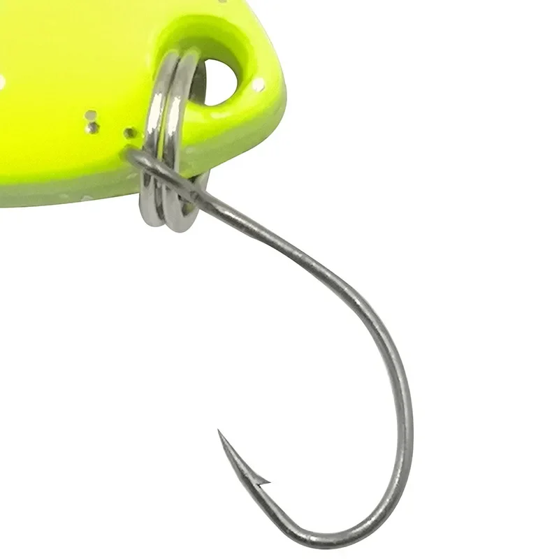 OUTKIT Cucharas Giratorias Trucha Lubina – Señuelo Metálico