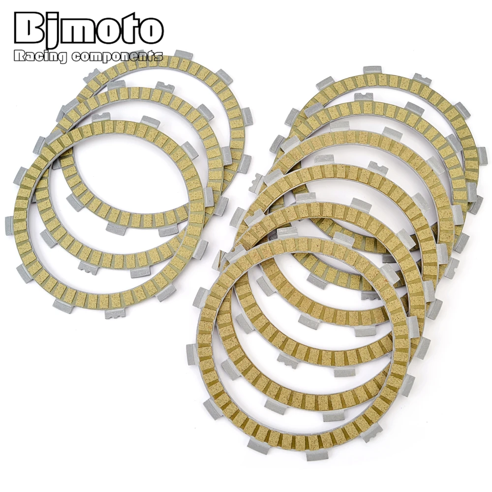 Clutch Friction Disc Plates For Yamaha XV1600 XV1700 Road Star Midnight Silverado S Warrior 26H-16307-00 26H-16307-01 9