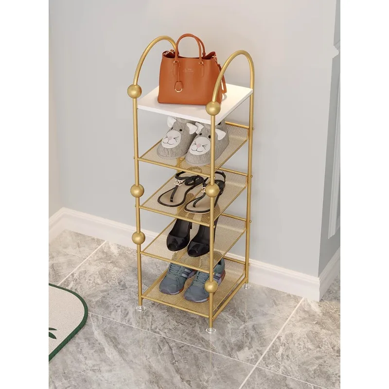 

living room cabinets shoe rack organizer front door Multilayer assembly iron solid sandals storage house entrance