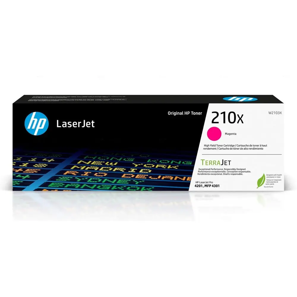 

Картридж с тонером Magenta повышенной емкости, совместимый с Color LaserJet Pro 4201 и сериями MP 4301 | W2103X