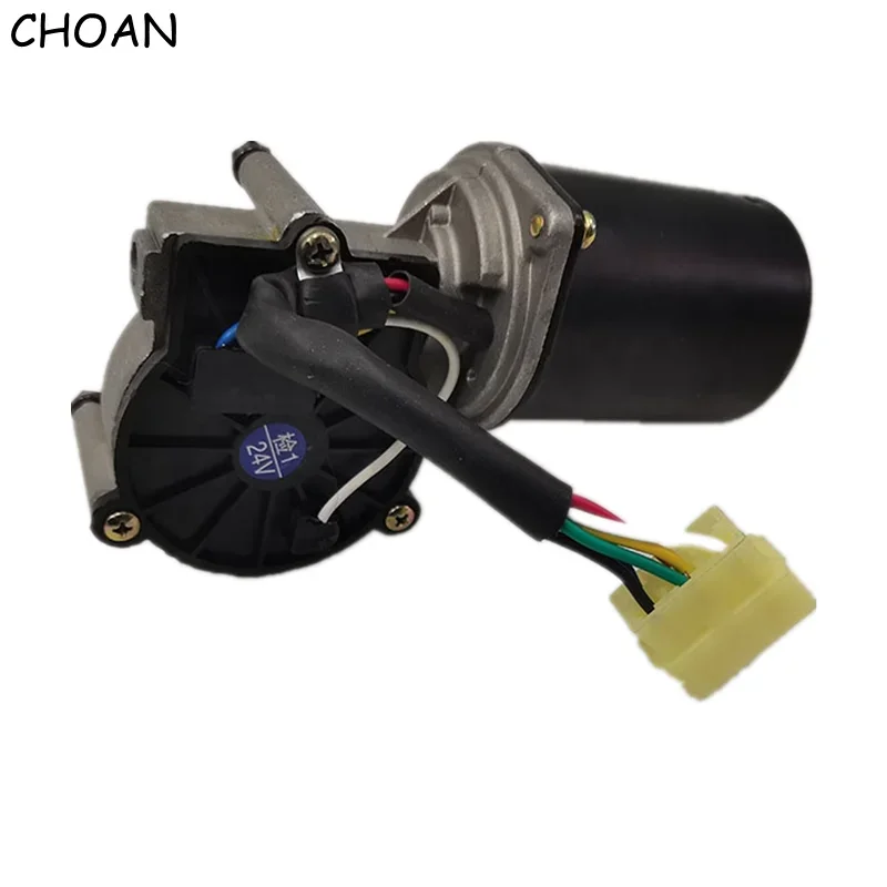 21N6-00240 21N6-01280 21N6-01281 DC 24V Wiper Motor for Hyundai R110LC-7 R210LC-7 R220LC-7 R250LC-7 R290LC-7 R140W-7 Excavator