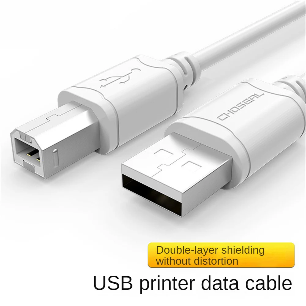 Cable de datos Usb 2,0, enchufe niquelado, núcleo de cobre seleccionado, Usb conectado al ordenador, impresora de inyección de tinta, Cable Digital, línea de datos