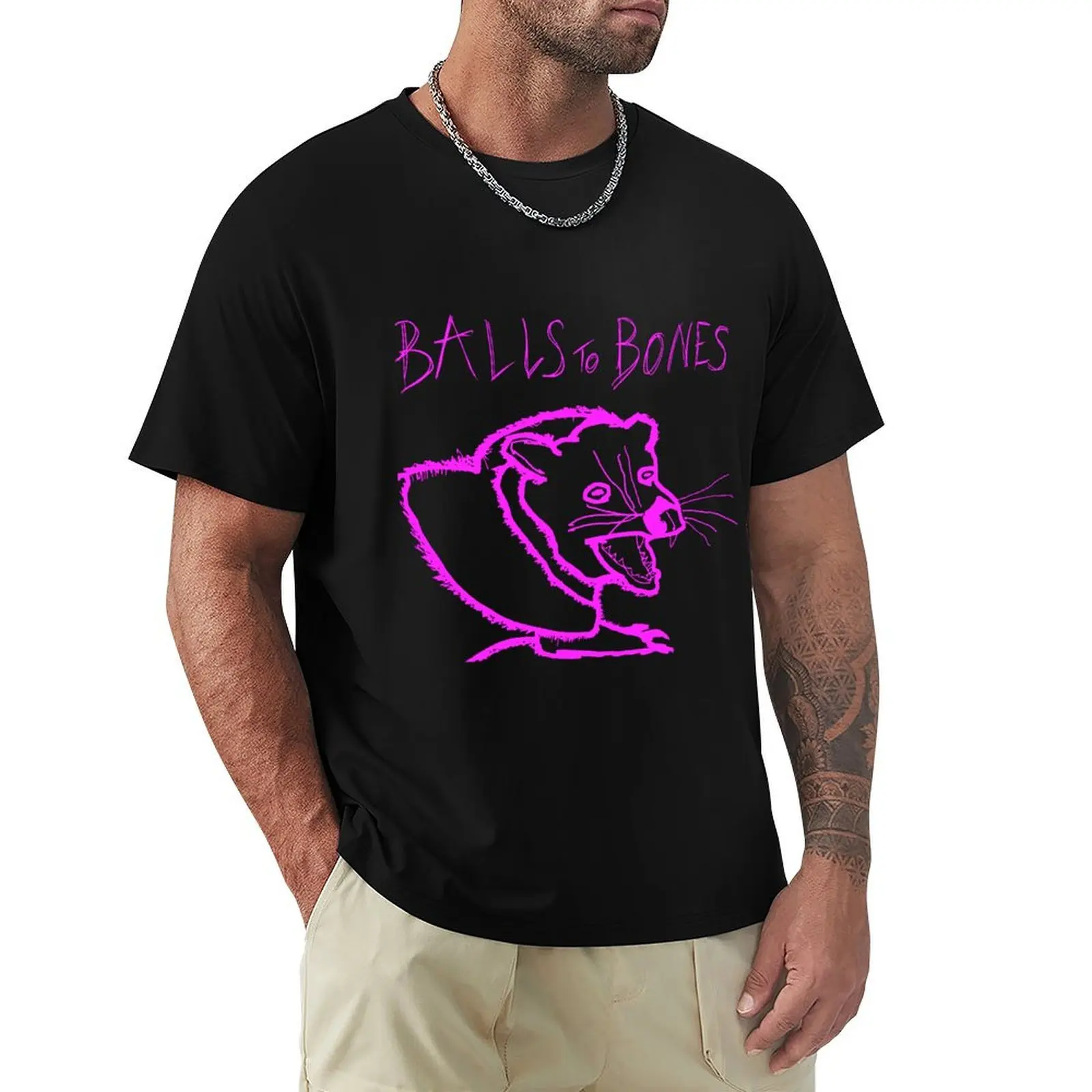 Yelling opossum T-Shirt cotton t shirts high quality T-Shirt