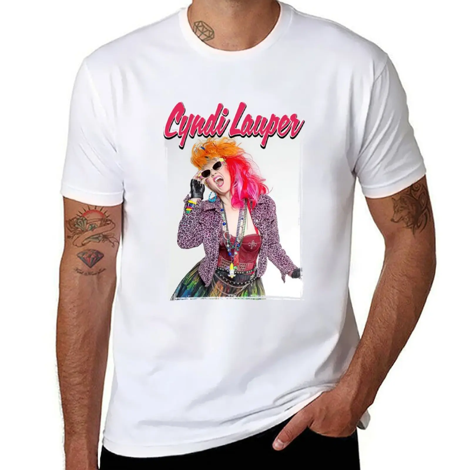 

Copy of Cindy Lauper T-Shirt t shirts for man pack white g man t shirts for men T-Shirt