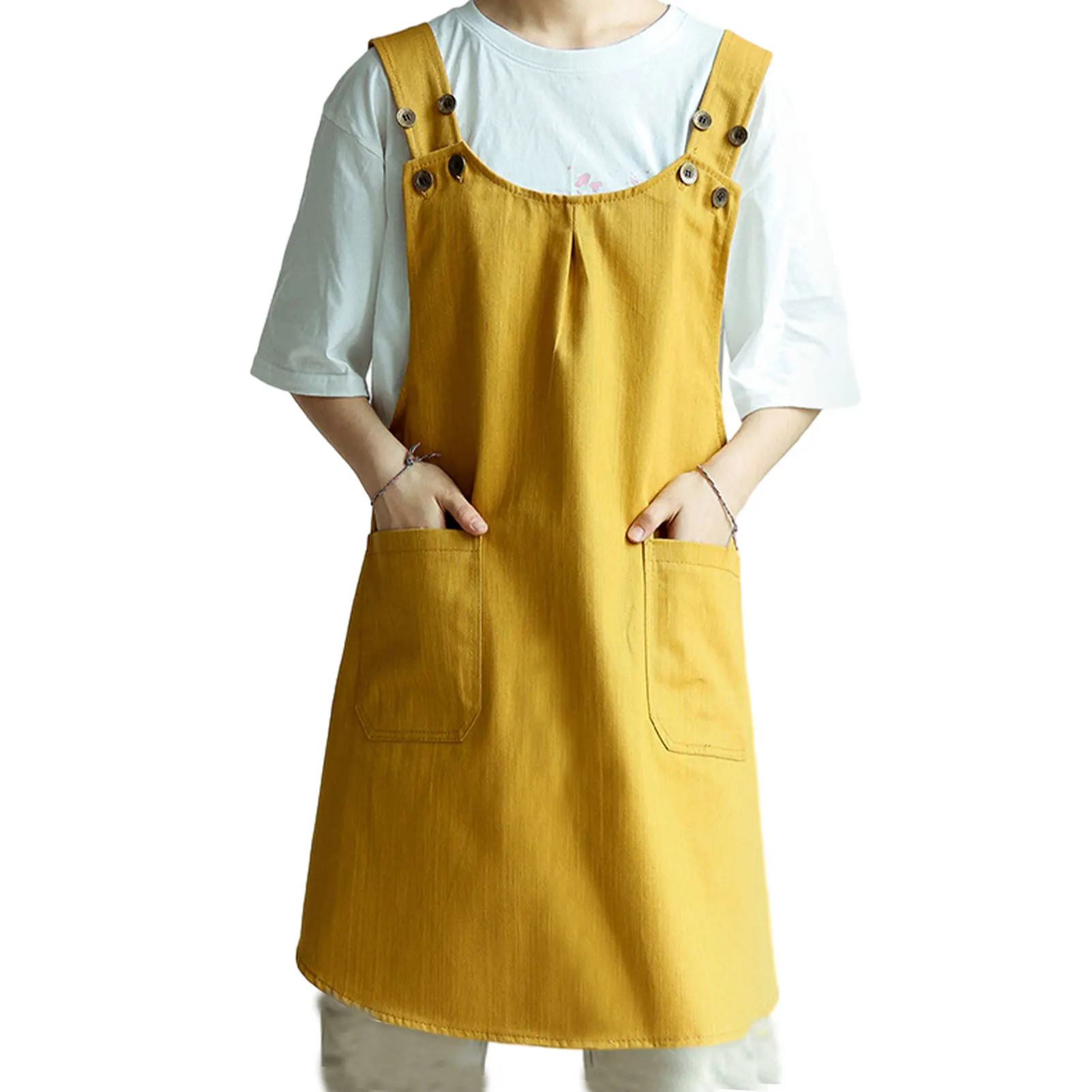 

Apron For All Occasions Wide Applications One Size Fits All Fashionable And Practical Baking Aprons Khaki