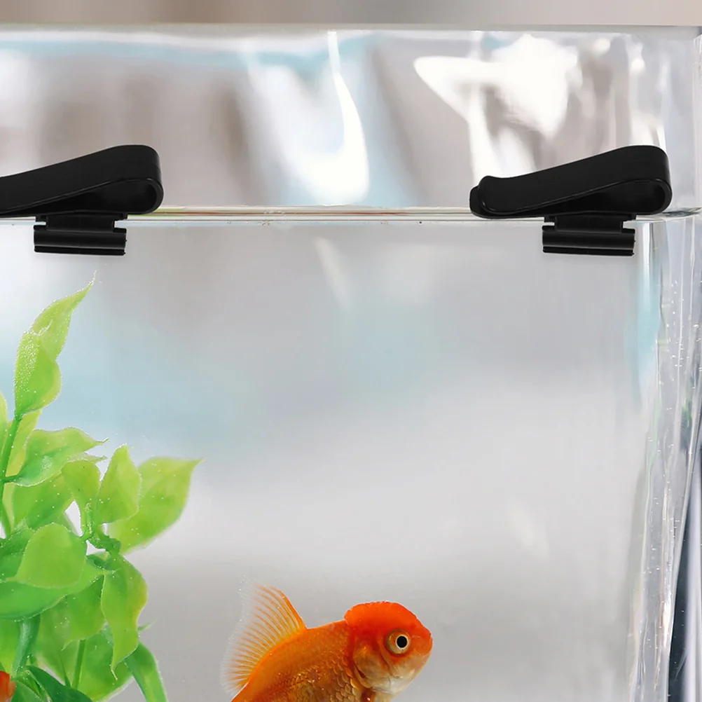 

8Pcs Adjustable Plastic Hose Clamps for Aquarium Water Tubes Fish Tank Clips Fix Holder Clamps for Glass Aquarium