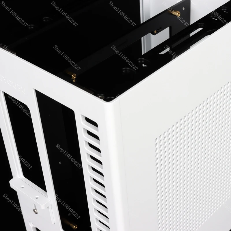 T80 PULS all aluminum chassis, itx chassis SFX power supply, mini mini chassis ghost S1 white