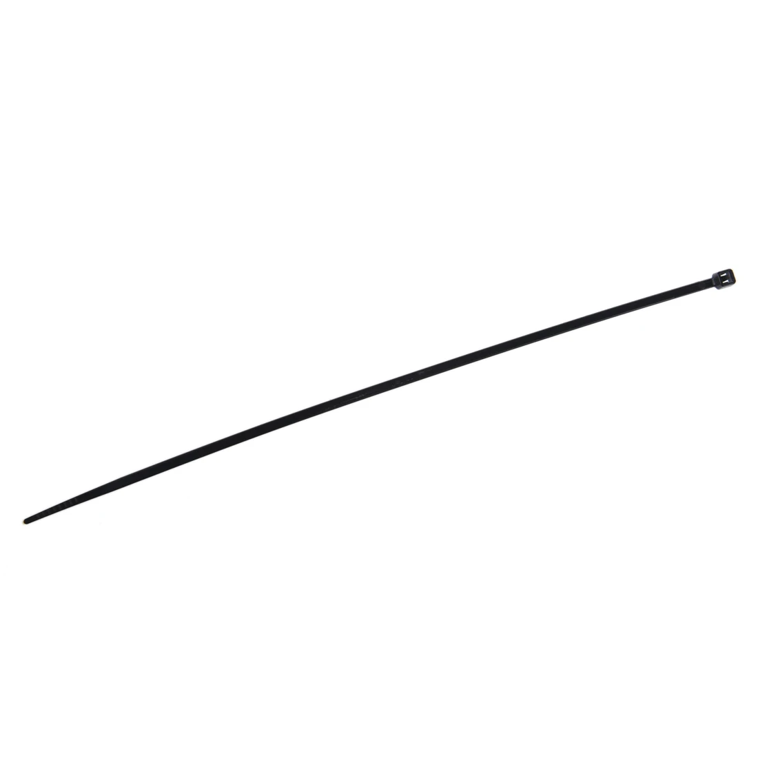 SODIAL(R) 8" Plastic Cable Zip Ties 100-Pack (Black) image 3