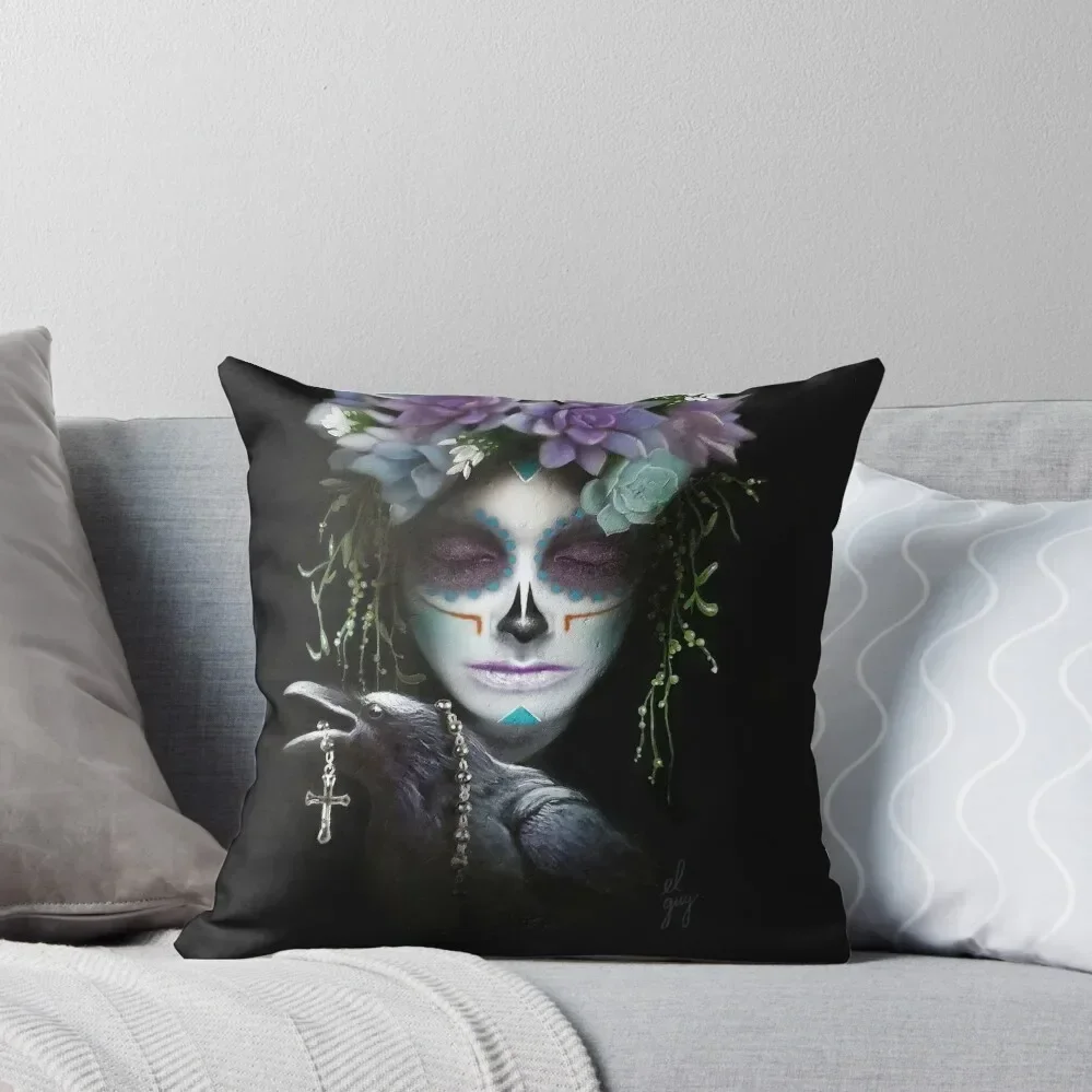 

“Solace“ Throw Pillow Cushion Cover New year pillow