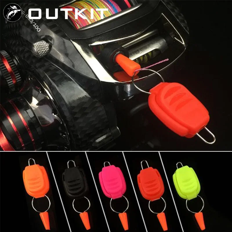 OUTKIT Soporte de Línea Baitcasting – Hebilla Sedal para Carretes