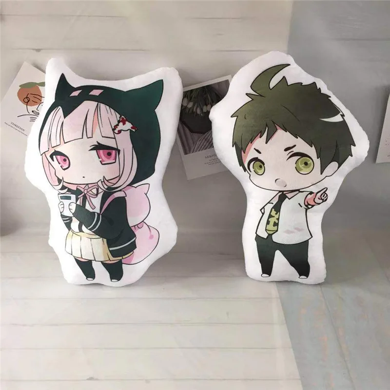 Danganronpa Trigger Happy Havoc 10cm Plush Doll Anime Danganronpa Hinata Hajime Nagito Komaeda Plush Pendant Cute Anime Soft Toy