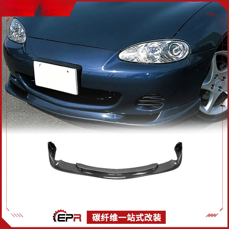 Para Mazda MX5 NB (modelo GV) - Kit de carrocería pequeña de fibra de carbono (labio delantero, alerón delantero y modificación de parachoques delantero)