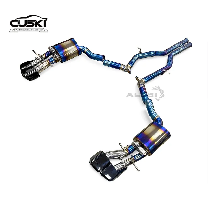 

Sports cat back exhaust suitable for Mercedes Benz CLS63 AMG C218 6.2L 2010-2018 titanium alloy exhaust accessories exhaust syst