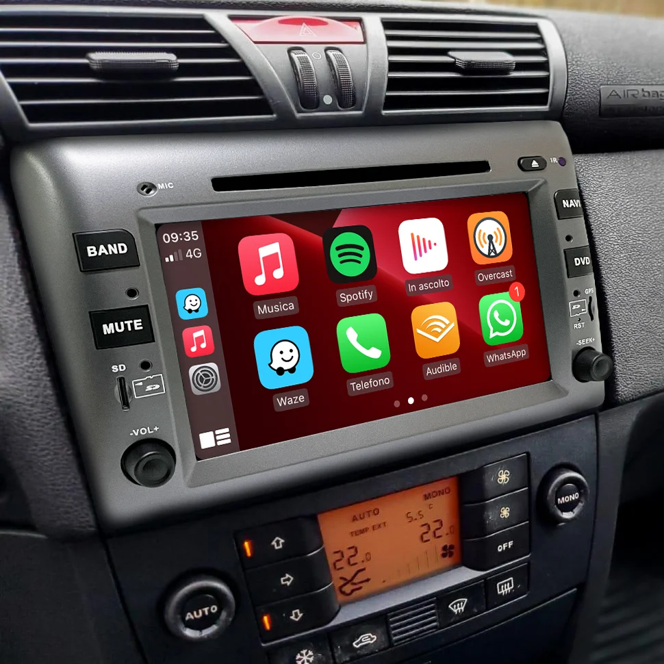 

ODTOPCAR AI Voice Android Carplay Car Radio For Fiat STILO 2002-2010 Android Auto 4G Multimedia Player GPS Navigation RDS Radio