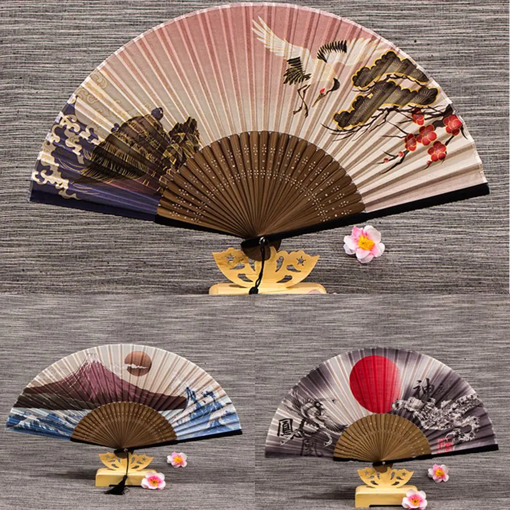 

Bamboo High Quality Art Craft Wedding Party Photo Prop Tool Dance Fan Fan Crafts Folding Fan Handle Hand Fan Home Decoration