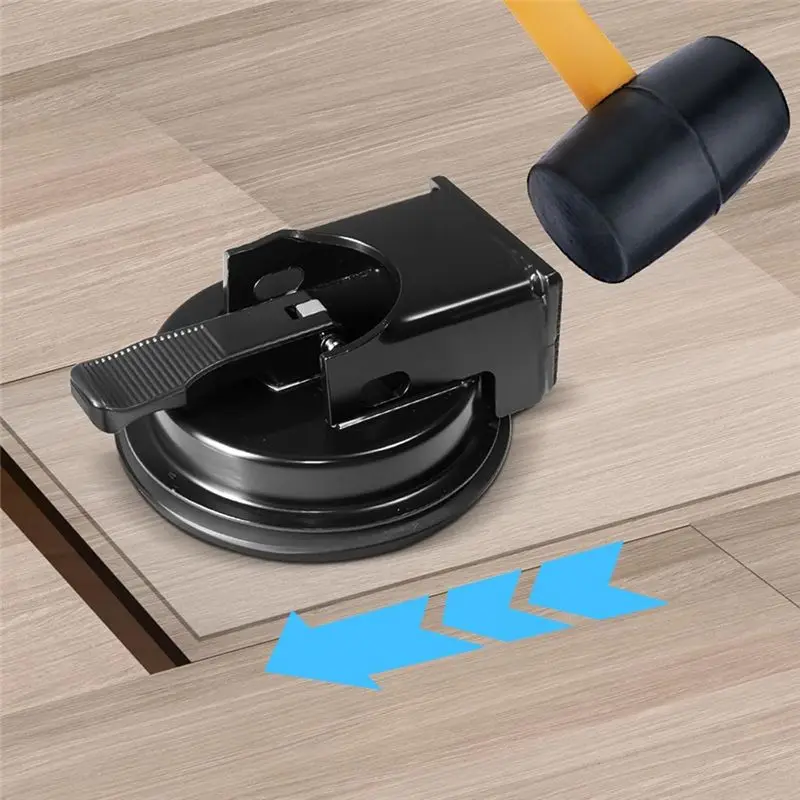 DTA4 Heavy Duty Floor Gaps Fixer Tool Suction Cup Plank Grabber for Wood Vinyl Flooring with for Nano Gel Adhesive Pad