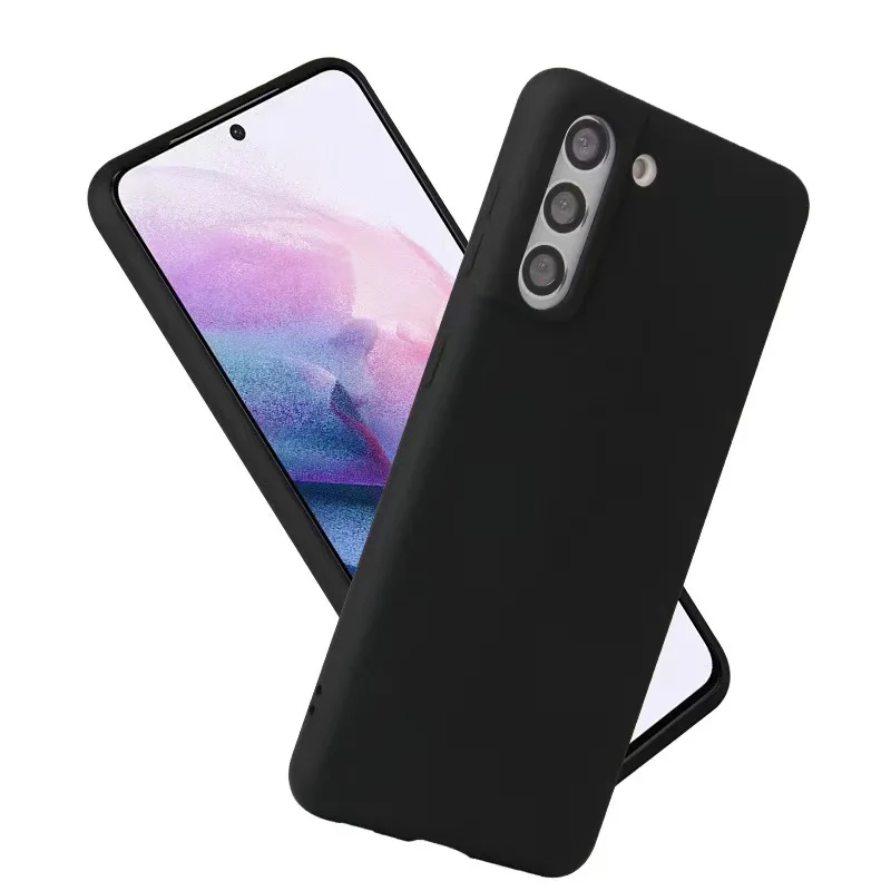 Candy Matte Silikon Telefon Fall Für Samsung Galaxy S21 S22 S23 FE S20 Ultra S7 S8 S9 S10 S10E Hinweis 8 9 10 Plus Abdeckung Fundas – Detail 2