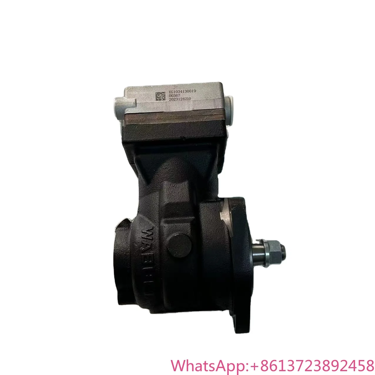 

SINOTRUK HOWO Shaman H3000 F3000 Original Single Cylinder Air Compressor HW38112014P VG1034130019 Quality Truck Parts