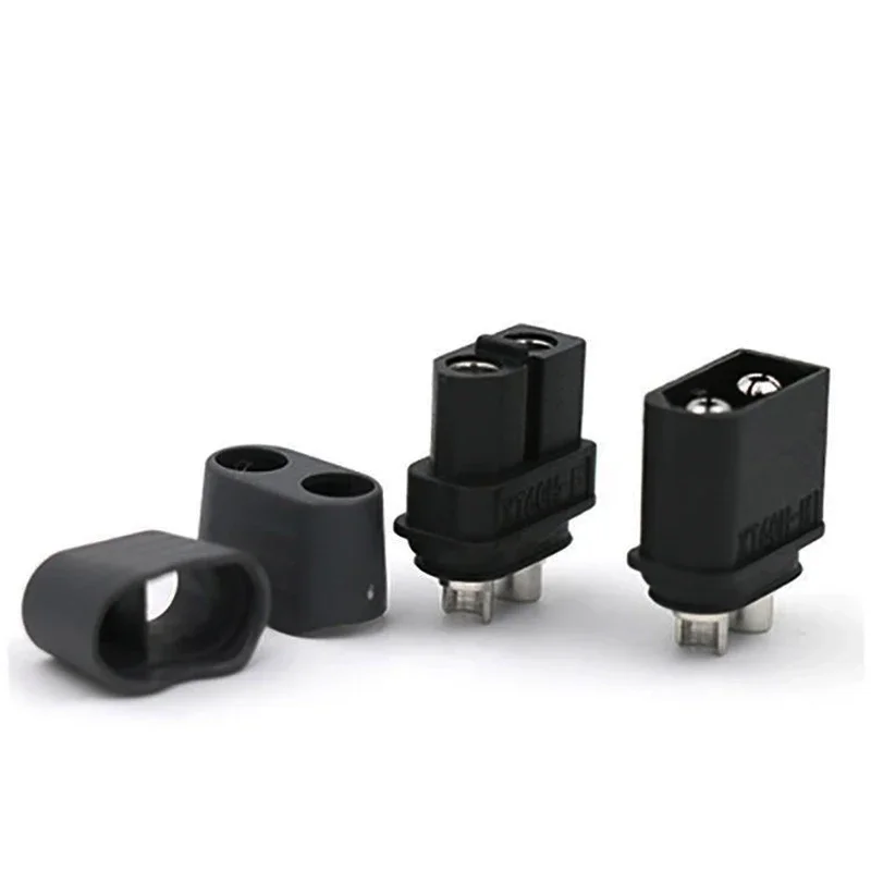 1pcs  XT60H (XT60 Upgrade) Male Female Bullet Nickel-plated Connectors Power Plugs with Sheath for RC Parts