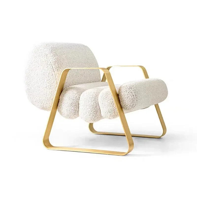 

Furniture, single sofa, light luxury high-end, living room