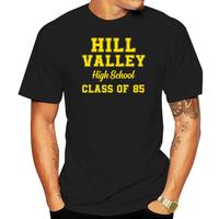 Back To The Future T Shirt Hill Valley High School Marty Mcfly Doc Emmett Brown New Mens Spring Summer Dress Short Sleeve Casual