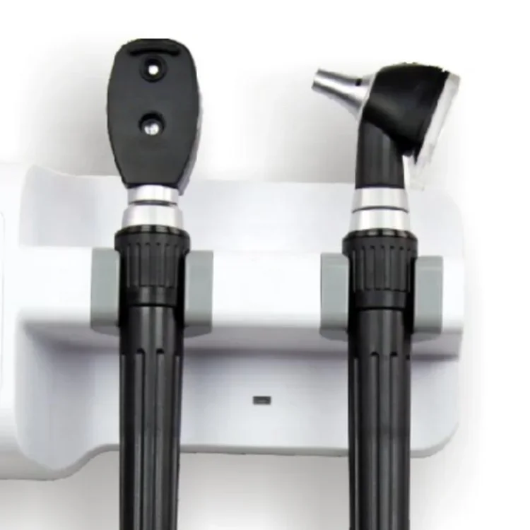 منتجات TLF ENT مجموعة تشخيصية لاسلكية مثبتة على الحائط ML-2000 مع مصدر ضوء LED مجموعة منظار العين عالية الأداء