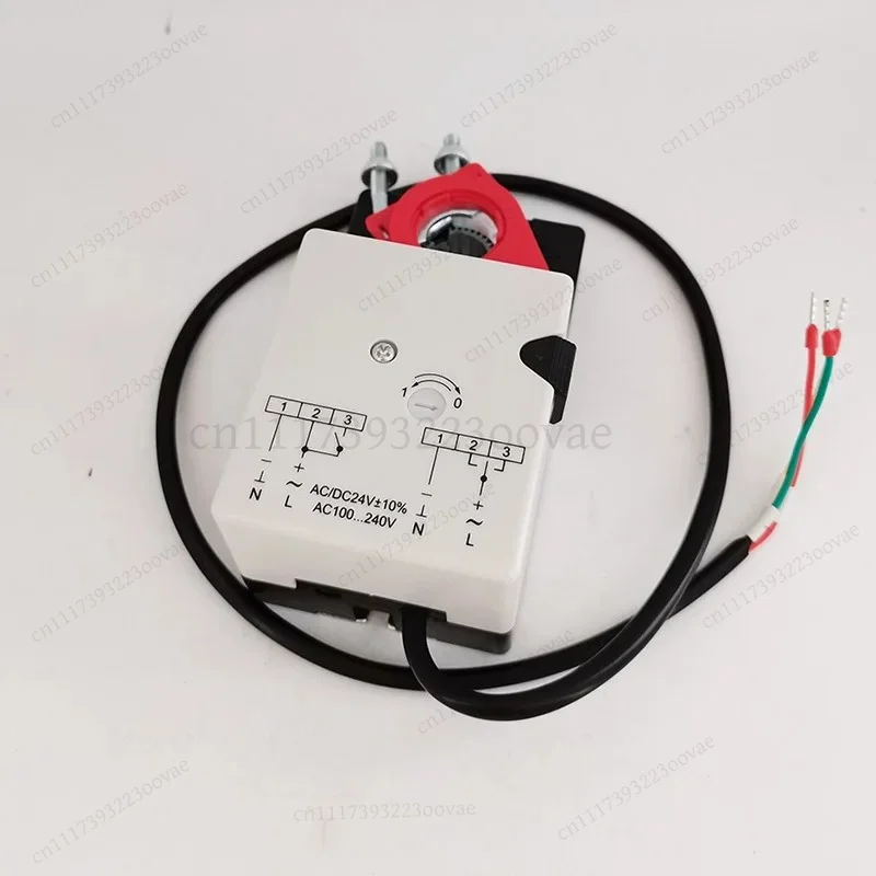 2Nm On‑Off Damper Actuator ACDC24V AC100‑240V For Air Control Dampers HVAC Ventilation System Spare Accessories