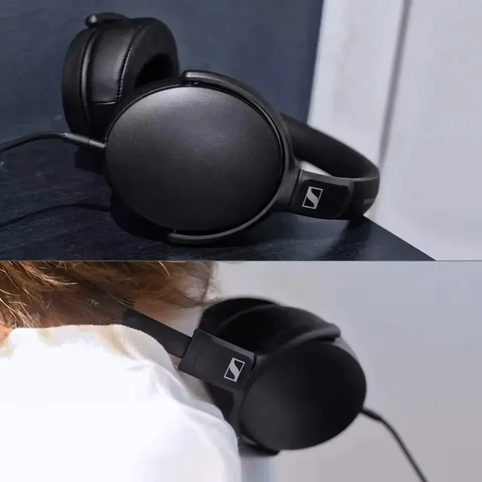 الأصلي Sennheiser HD 400S عميق باس عزل الصوت سماعات سماعات سماعات ستيريو الموسيقى للطي سماعة رأس رياضية