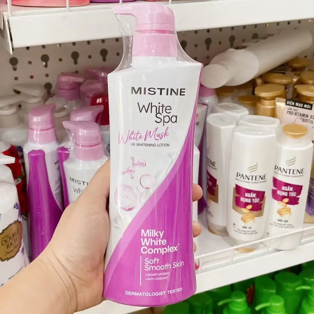 Classic White Musk Body Lotion 400ml, Brightening & Long-Lasting Moisture with Gentle Formula